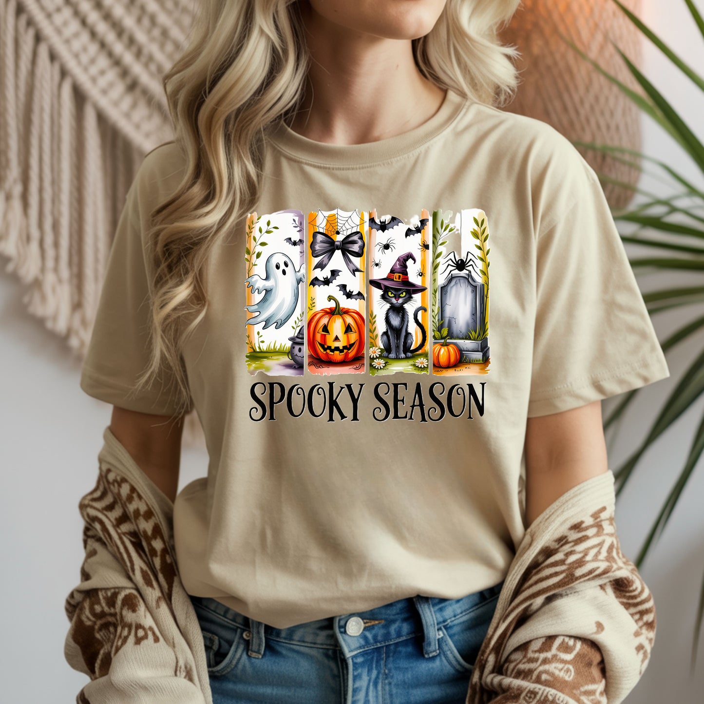 Spooky Season Unisex T-Shirt - Halloween Clothing,