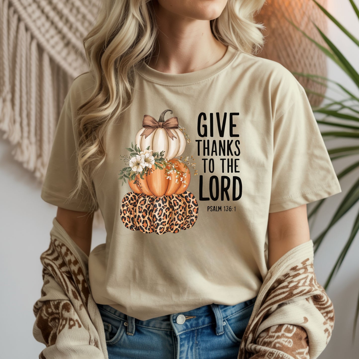 Thanksgiving Faith T-Shirt, Give Thanks Apparel, Fall Outfit,