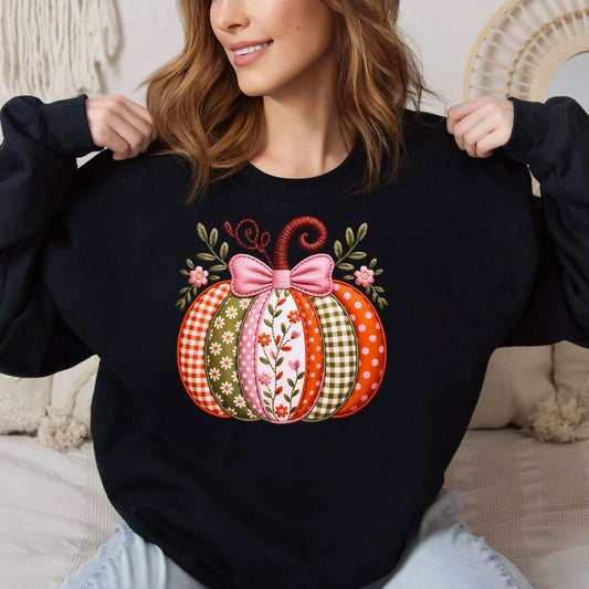 Autumn Pumpkin Crewneck Sweatshirt