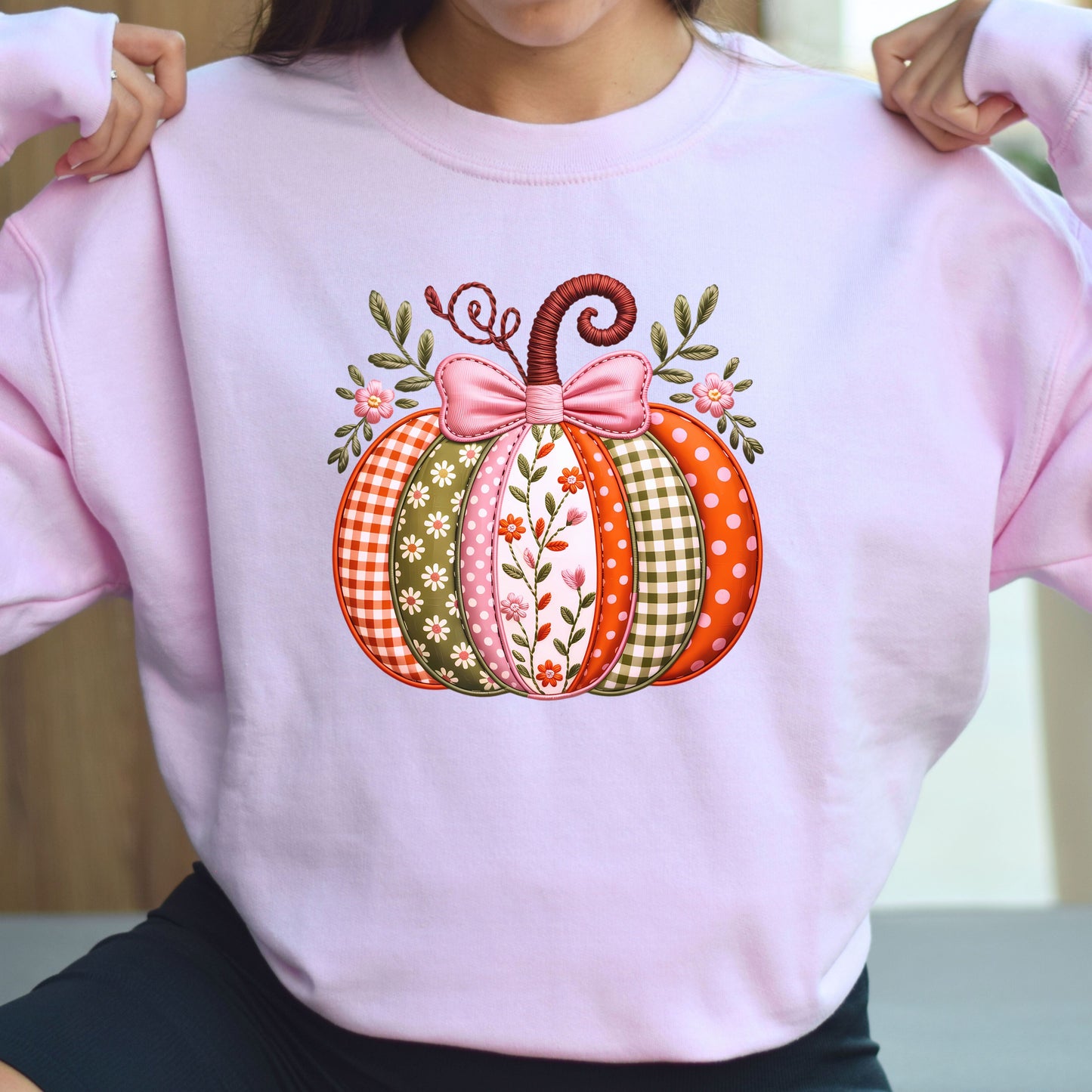 Autumn Pumpkin Crewneck Sweatshirt